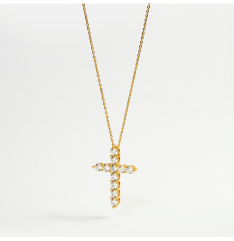 Cadena con Cruz de Circones...