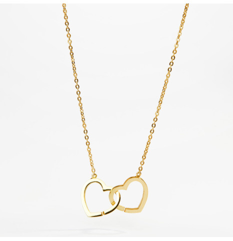 Cadena con traba Corazón...