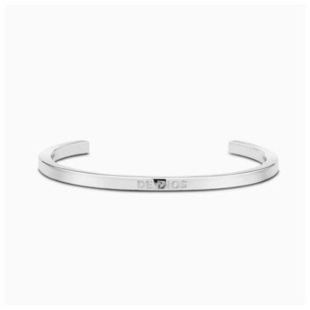Pulsera Esclava Square Plata Hombre