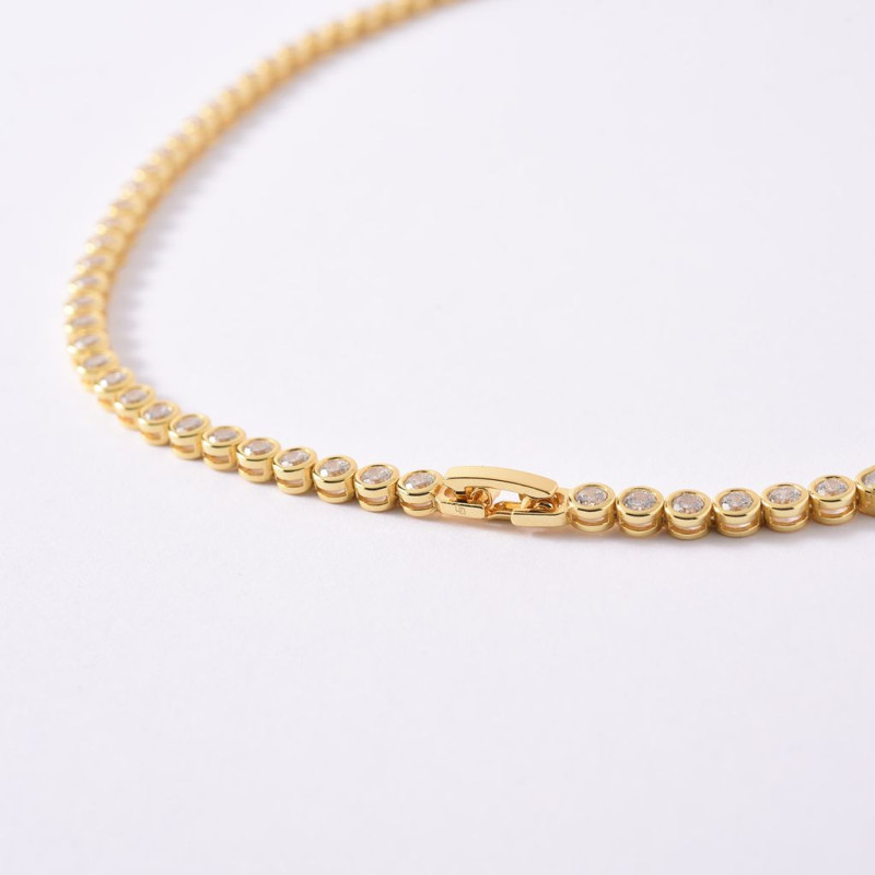 Collar Tennis Dorado