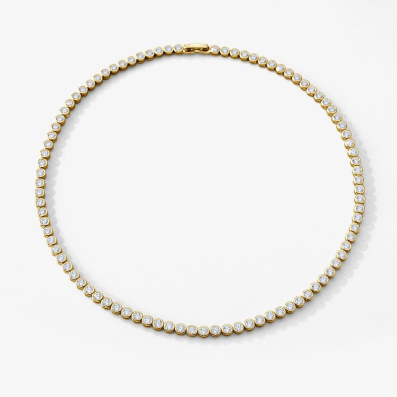 Collar Tennis Dorado