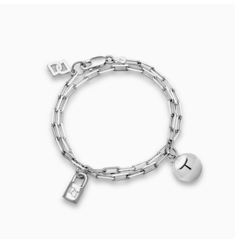 Pulsera doble Lock and Ball