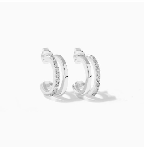 Aros Bradley pavé Plata
