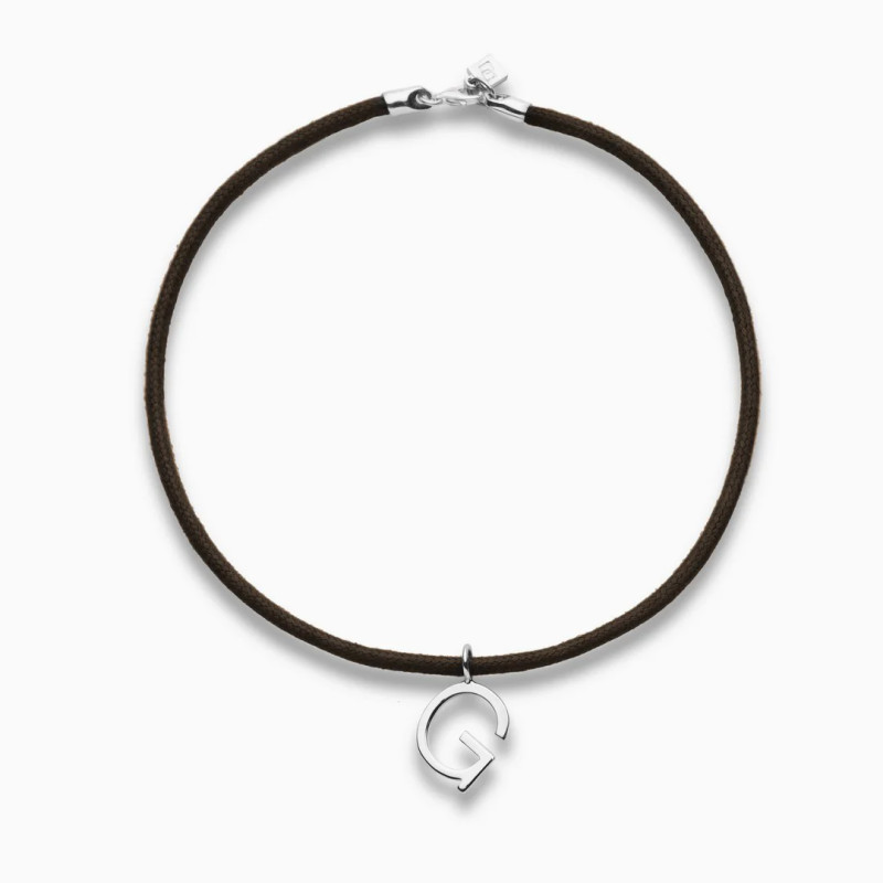 Collar ABC Lace Plata