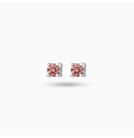 Aros Circón Plata