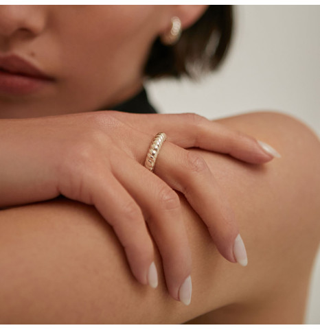 Anillo Twist II Plata