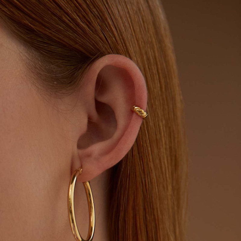 Ear Cuff Twist Gold