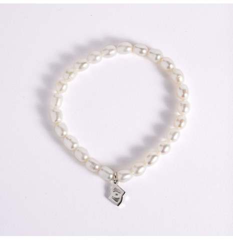 Pulsera extensible de Perlas