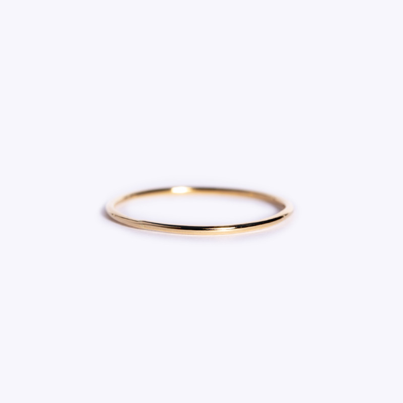 Anillo de oro 18k liso