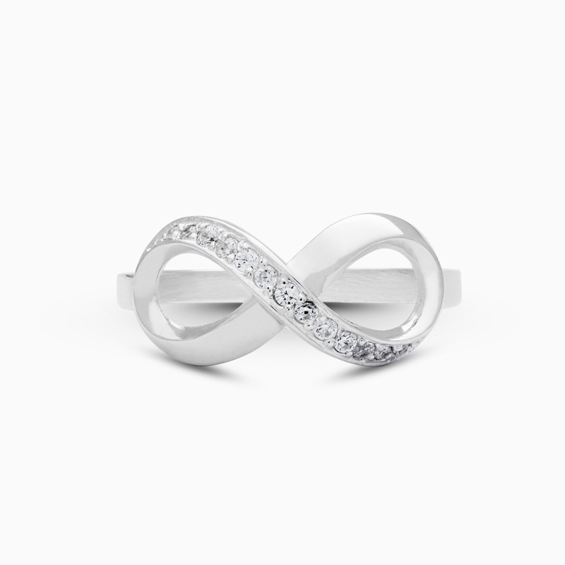 Anillo Infinito Pavé