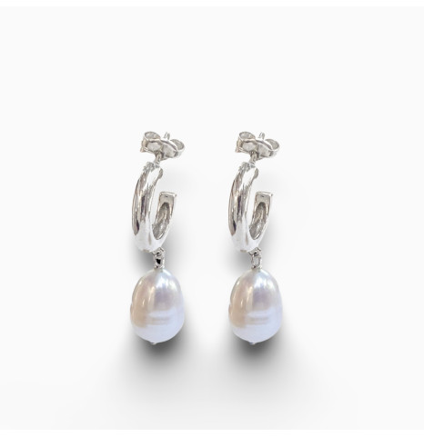 Aros Bold con Perlas...