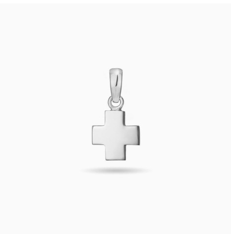 Dije Cruz Equilibrio I Plata