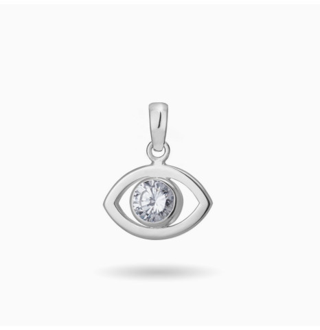 Dije Evil Eye III Plata