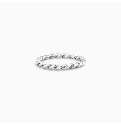 Anillo Trenza II Plata