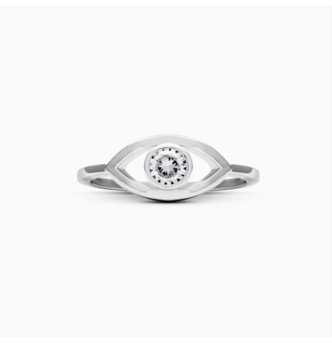 Anillo Evil Eye I Plata