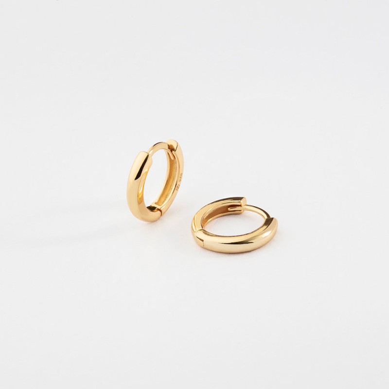 Aros de estilo clásico Dorados