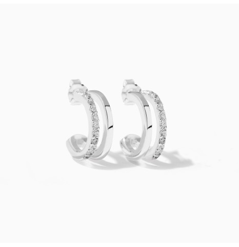 Aros Bradley pavé Plata