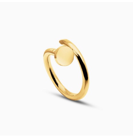 Anillo Clavo Dorado