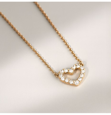 Collar de oro 18k con...