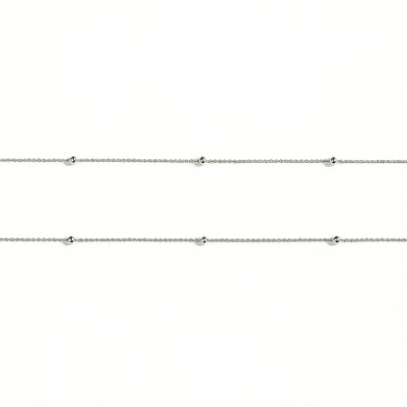 collar de bolitas de plata 925