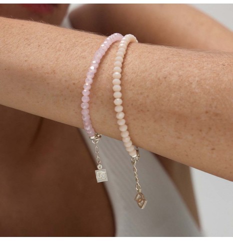 Pulsera de cristales y plata 925