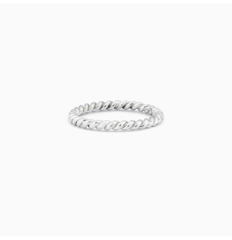 Anillo Trenza I Plata