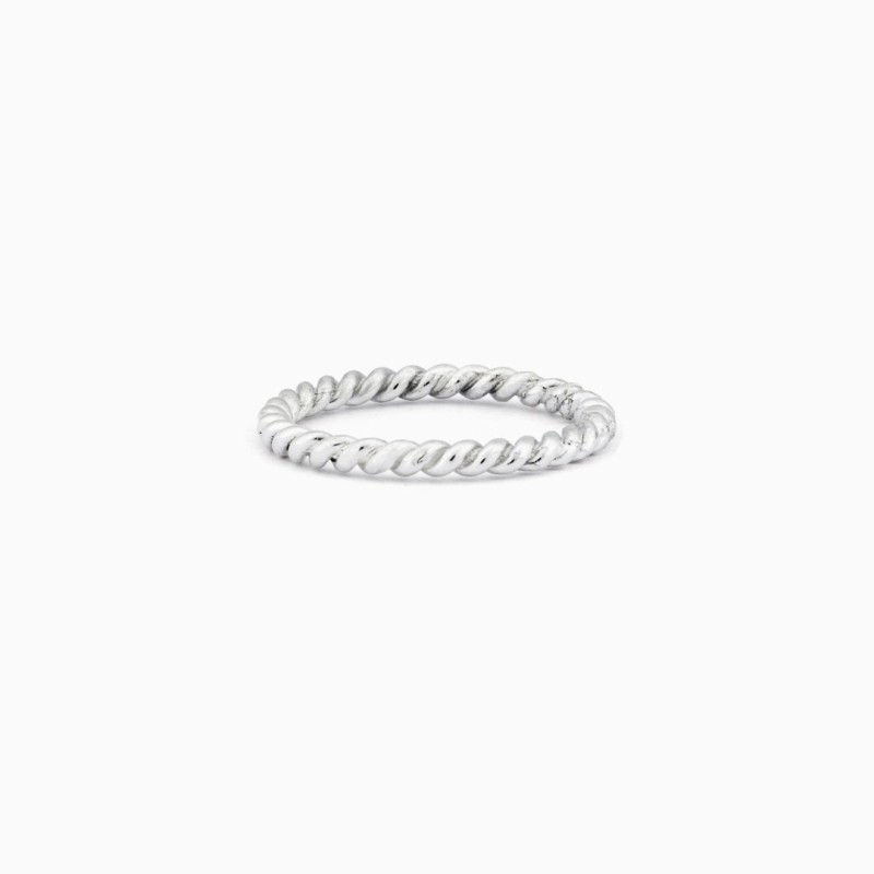 Anillo Trenza I Plata