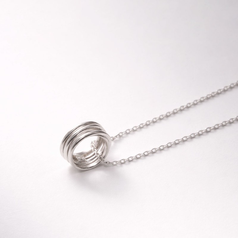 Collar Hilos de la Vida Plata