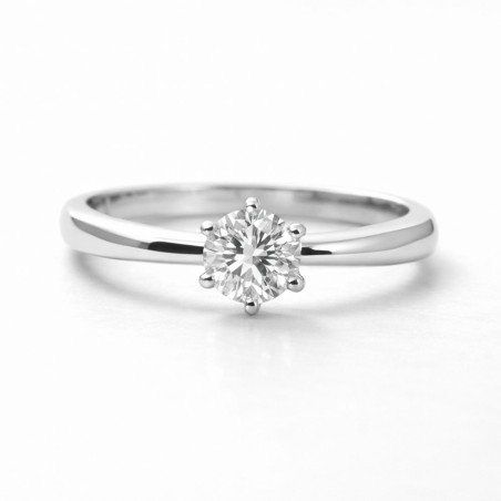 Anillo Compromiso Solitario III ORO 18K