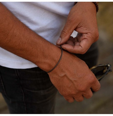 Pulsera de cadena Grumet...