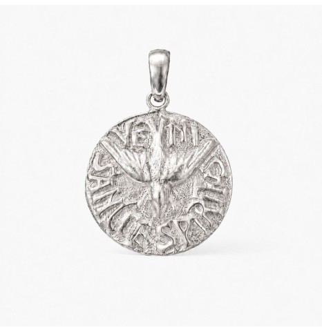 Dije Espíritu Santo 3cms Plata