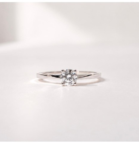 Anillo Compromiso Solitario...