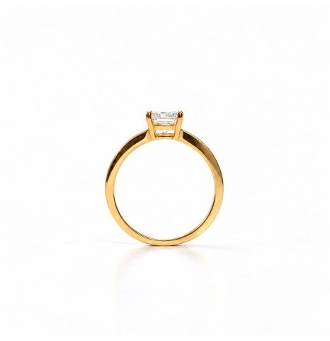 Anillo Compromiso solitario...