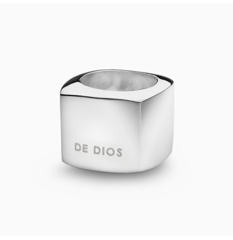Anillo Cuadrado Grueso...
