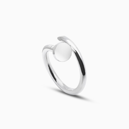 Anillo clavo Plata de ley