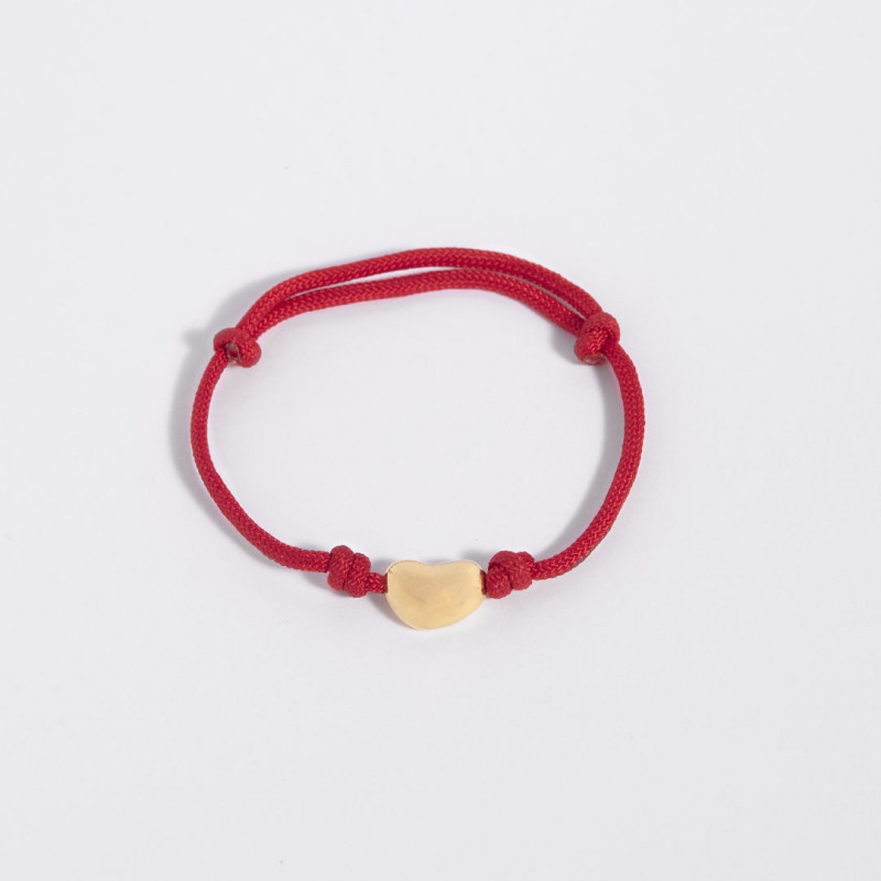 Pulsera hilo habichuela