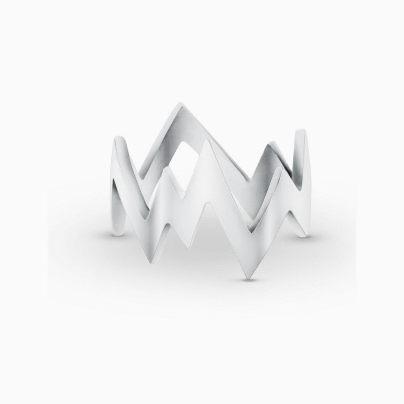 Anillo ZigZag Plata de ley