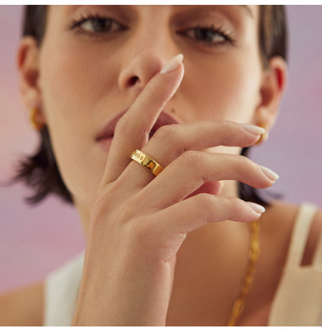Anillo Heiti Plata de ley
