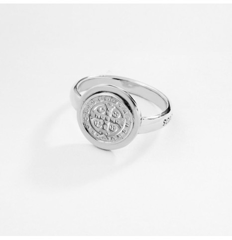 Anillo San Benito Plata de ley