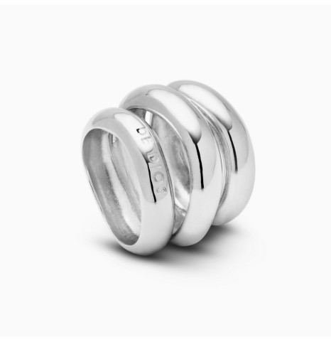 Anillo Chill Grueso Plata...