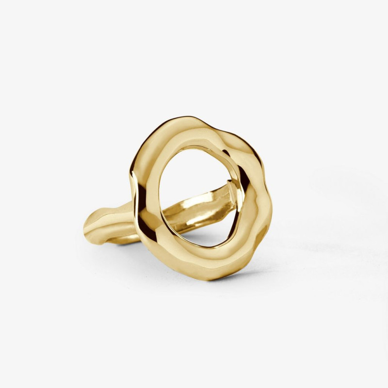 Anillo Circular Plata de ley