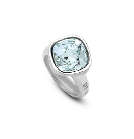 Anillo Cushion Square Plata...