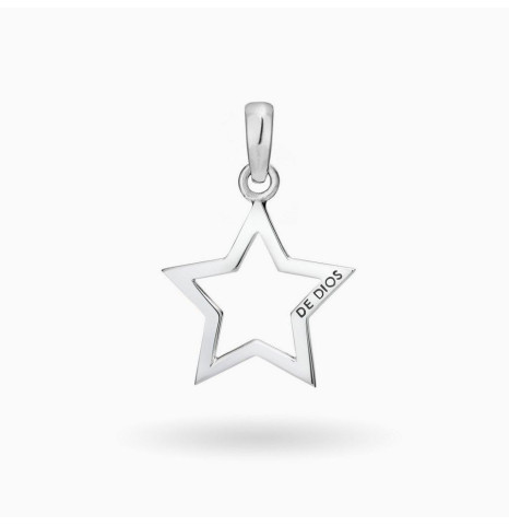 Colgante Estrella Calada...