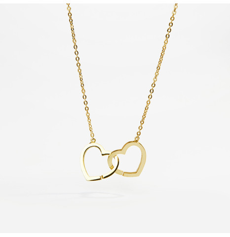 Cadena con corazones...
