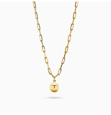 Collar con Bola Plata de ley