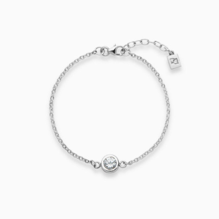 Pulsera Shine con Circón plata de ley