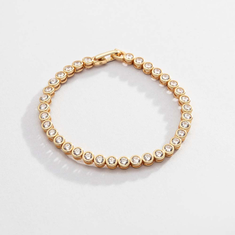 Pulsera Tennis Plata de ley