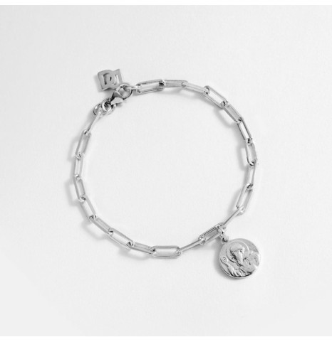 Pulsera San Benito Plata de...