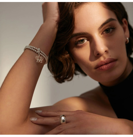 Pulsera bolitas con...