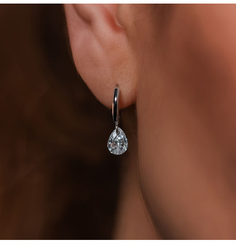 Pendientes de Aro Huggie...